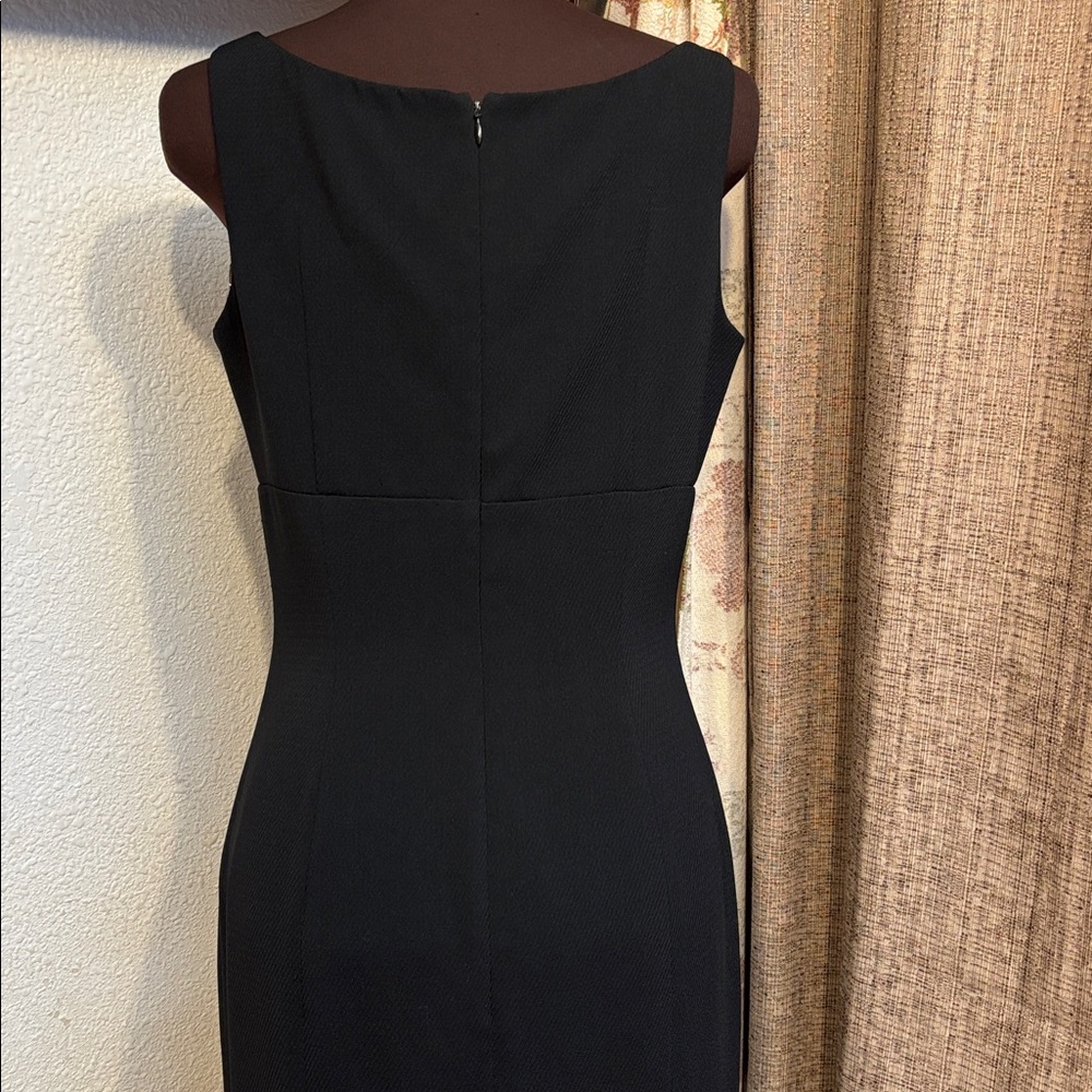 Vintage 1990’s Georgiou sleeveless black trumpet mermaid maxi dress. Size S. - Picture 6 of 17